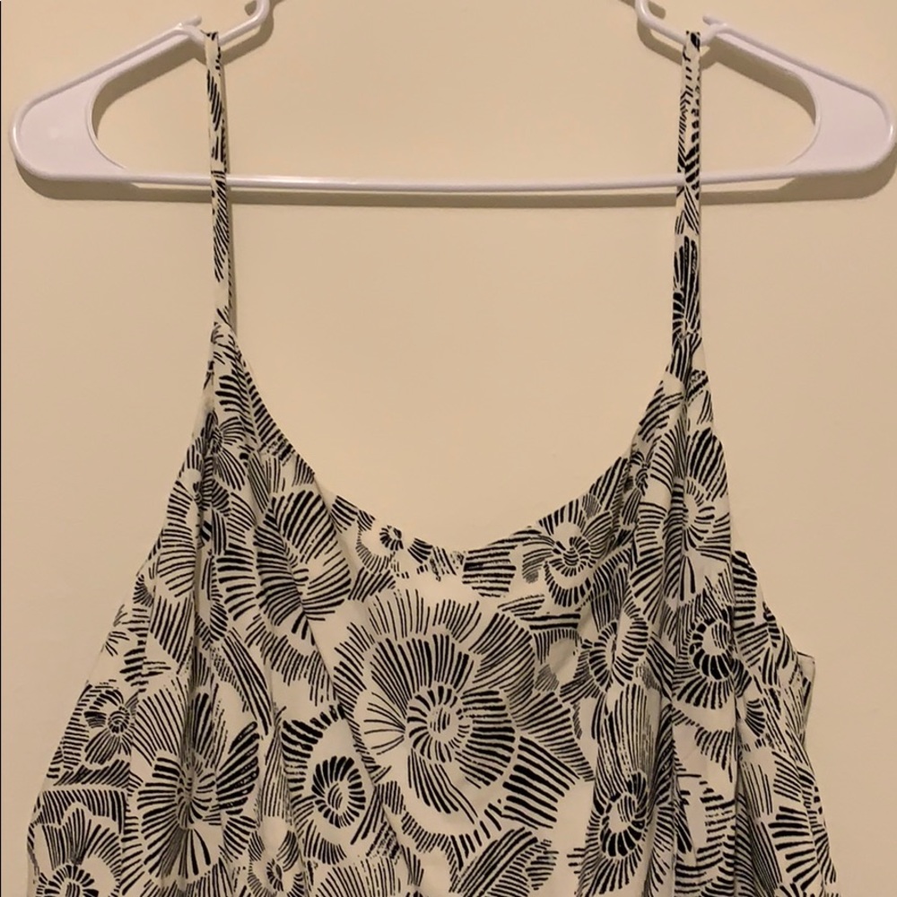 B&W Patterned Dress - Picture 2 of 7
